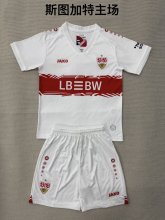 25/26  Stuttgart Home Kids 1:1 Quality Soccer Jersey