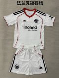 25/26  Frankfurt  Away Kids Kits 1:1 Quality Soccer Jersey