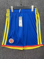 26/27 Colombia Home Blue 1:1 Quality Shorts
