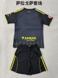 25/26 Real Zaragoza  Away Kids Kits 1:1  Quality Soccer Jersey