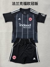 25/26  Frankfurt Champions League edition Kids Kits 1:1 Quality Soccer Jersey