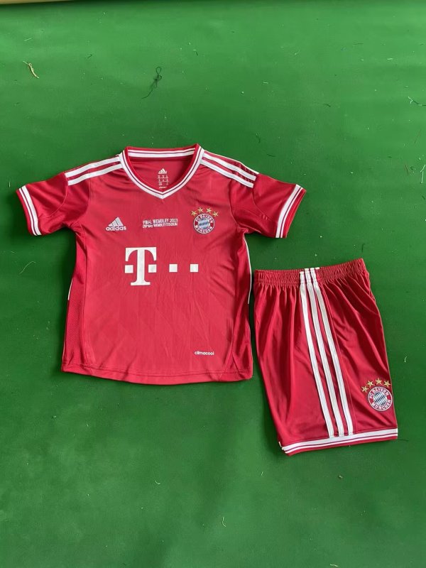 2013/2014 Bayern Munich Home Kids Kits Retro 1:1 Quality Soccer Jersey