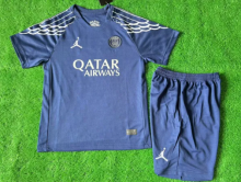 24/25 PSG Paris Four Kids Kits 1:1  Quality Soccer Jersey