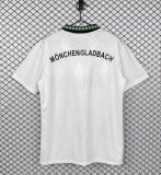 1995/1996 Monchengladbach Home White Fans Retro 1:1 Quality Soccer Jersey