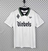 1995/1996 Monchengladbach Home White Fans Retro 1:1 Quality Soccer Jersey
