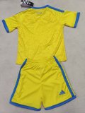 26/27 （2026）Ukraine  Home Kids 1:1 Quality Soccer Jersey