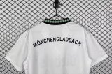 1995/1996 Monchengladbach Home White Fans Retro 1:1 Quality Soccer Jersey