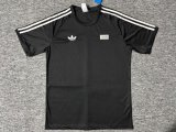 25/26 Adidas Clover T-shirt Black Fans 1:1 Quality  Soccer Jersey