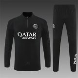 25/26 Paris Black Player Version 1:1 Quality Training Jersey