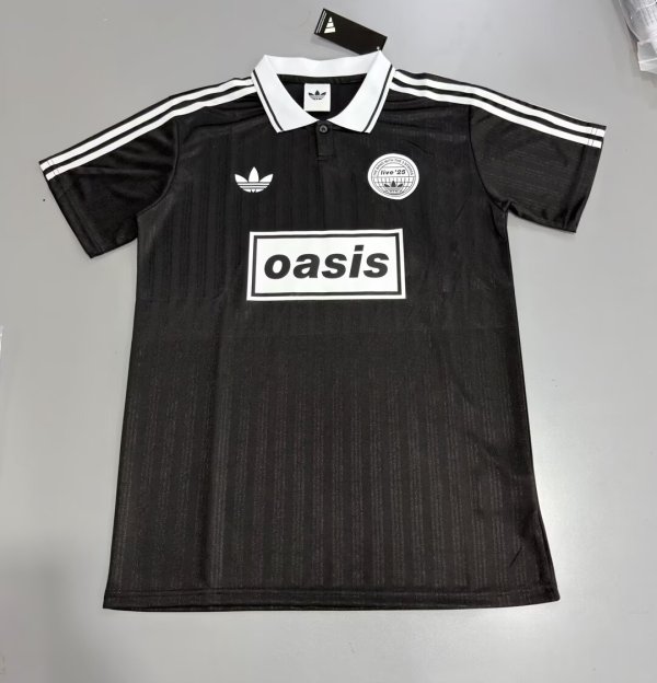 25/26 Adidas Clover #25 T-shirt Black Fans 1:1 Quality  Soccer Jersey