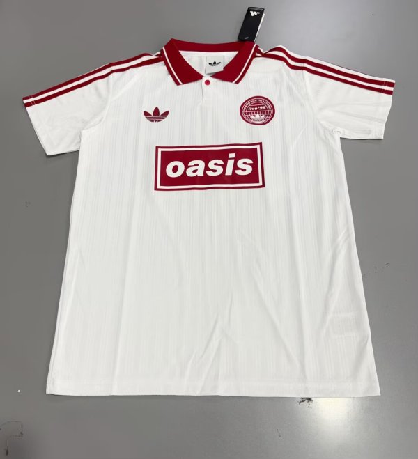 25/26 Adidas Clover #25 T-shirt White  Fans 1:1 Quality  Soccer Jersey