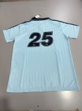 25/26 Adidas Clover #25 T-shirt Blue Fans 1:1 Quality  Soccer Jersey（蓝色）