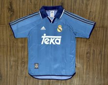 1999/2000 Real Madrid Third Fans Retro 1:1 Quality  Soccer Jersey