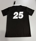 25/26 Adidas Clover #25 T-shirt Black Fans 1:1 Quality  Soccer Jersey