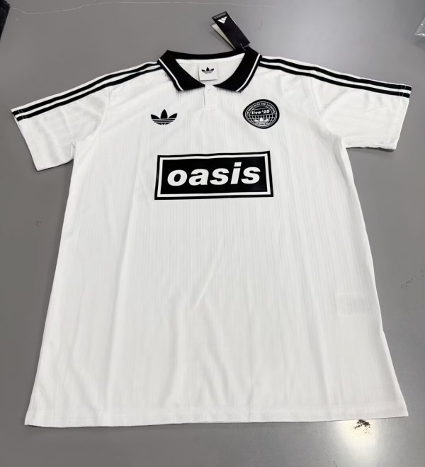 25/26 Adidas Clover #25 T-shirt White Fans 1:1 Quality  Soccer Jersey（白色）