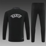 25/26 Paris Black Player Version 1:1 Quality Training Jersey