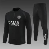 25/26 Paris Black Player Version 1:1 Quality Training Jersey