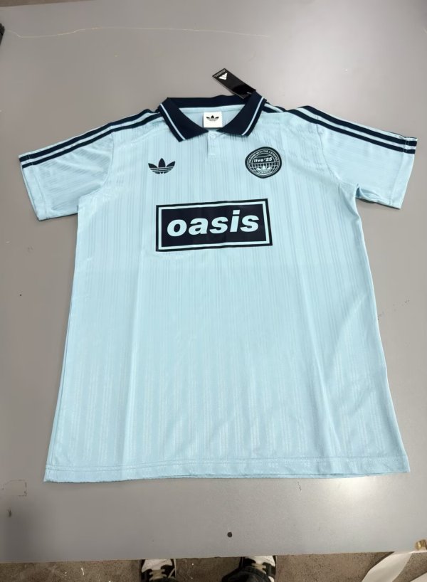 25/26 Adidas Clover #25 T-shirt Blue Fans 1:1 Quality  Soccer Jersey（蓝色）