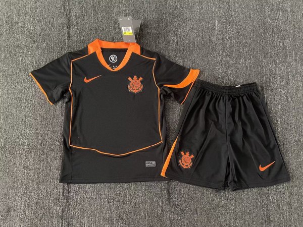 25/26 Corinthians Third Kids Kits1:1 Quality Soccer Jersey
