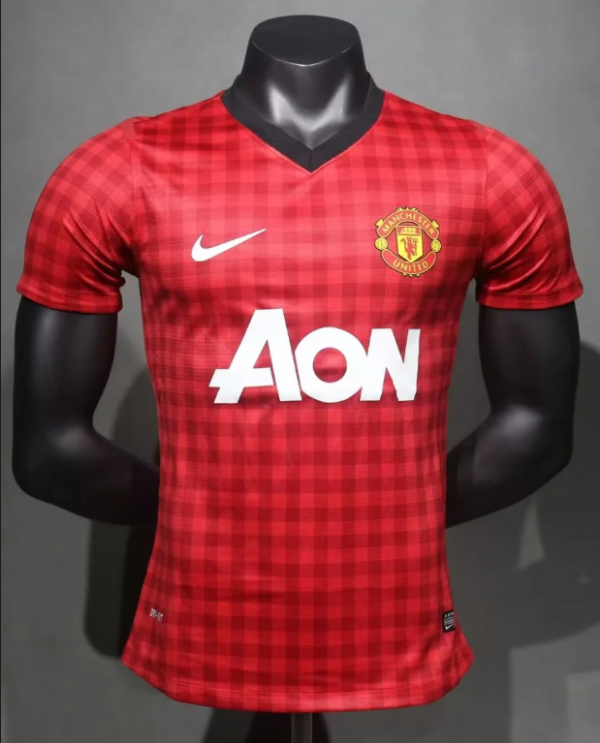 2012-2013 Manchester United Stadium Player version 1:1 Quality Retro Soccer Jersey