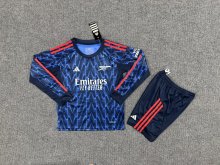 25/26 Arsenal  Away Long sleeved Kids Kits 1:1 Quality Soccer Jersey