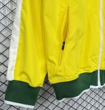 2010/2011 Brazil Retro Windbreaker