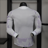 25/26 Manchester United Away Player Long Sleeve 1:1 Quality Soccer Jersey