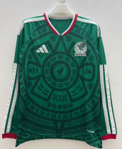 26/27 (2026) Mexico Home Long SLeeve Fans 1:1 Quality Soccer Jersey
