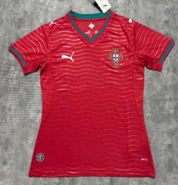 26/27 (2026) Portugal Home  Women  Fans 1:1 Quality Soccer Jersey