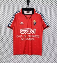 2000/2001 Osasuna Home Red Retro Fans 1:1 Quality Soccer Jersey