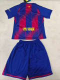 25/26 Barcelona Home  Kids Kits 1:1 Quality Soccer Jersey