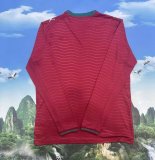 26/27 (2026) Portugal Home Long Sleeves Fans 1:1 Quality Soccer Jersey