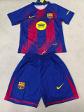 25/26 Barcelona Home  Kids Kits 1:1 Quality Soccer Jersey
