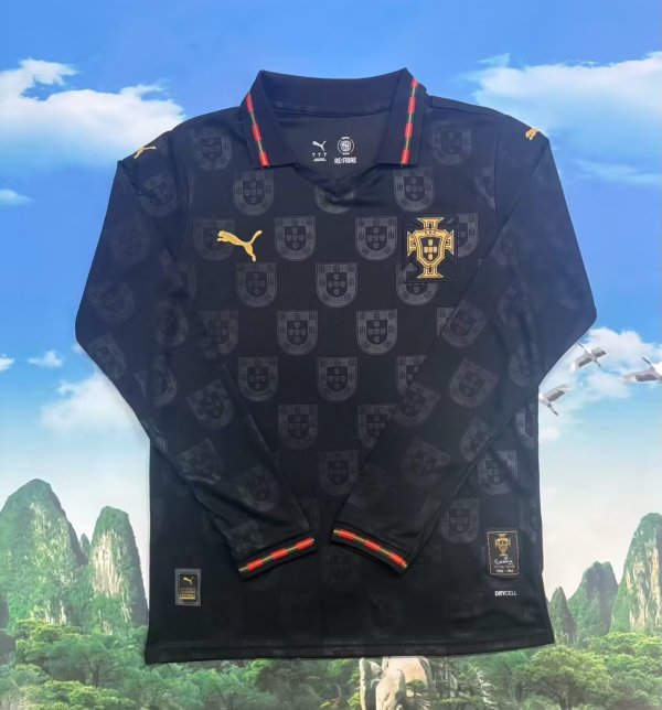 25/26 Portugal Special Edition Long Sleeves Fans 1:1 Quality Soccer Jersey
