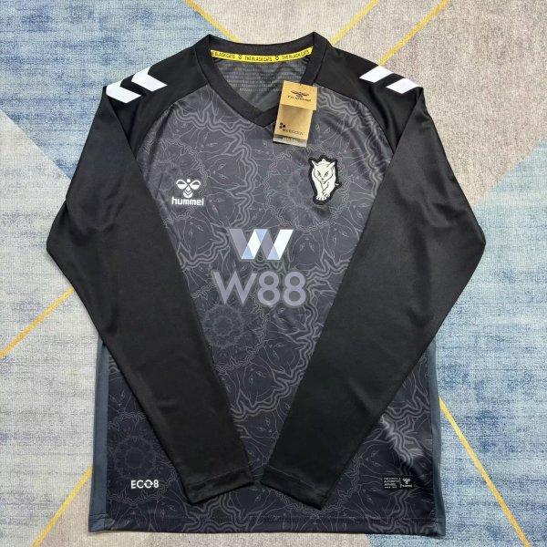 25/26 Sunderland Third Long sleeve Fans 1:1 Quality Soccer Jersey