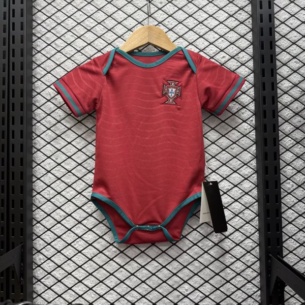 26/27 (2026) Portugal Home Baby Soccer Jersey