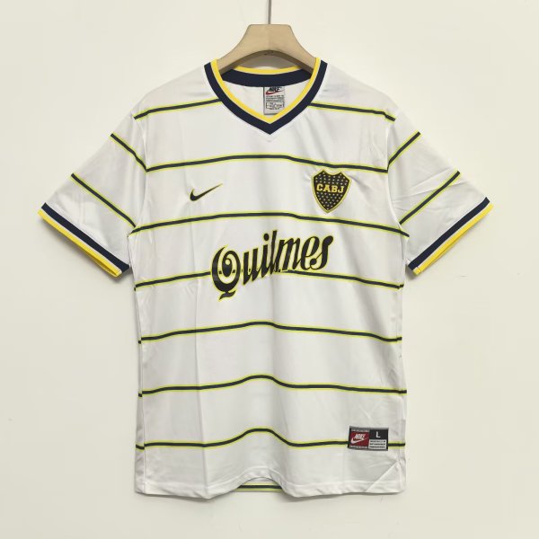 1999 Boca  Away Fans 1:1 Quality Retro Soccer Jersey