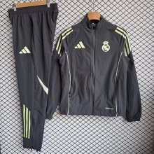 25/26 Real Madrid  Windbreaker Sets With pants 1:1 Quality Soccer Jersey