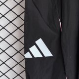 25/26 Juventus Windbreaker Sets With pants Black 1:1 Quality Soccer Jersey