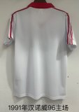 1991 Hannover 96  Home Fans Retro  1:1 Quality Soccer Jersey
