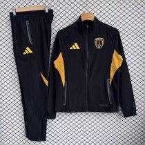 25/26 Paris FC Windbreaker Sets With pants Black 1:1 Quality Soccer Jersey
