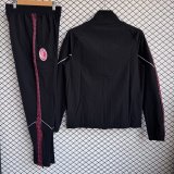 25/26 AC Milan Windbreaker Sets With pants Black 1:1 Quality Soccer Jersey