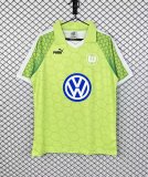 1997/1998 VfL Wolfsburg Home Fans Retro 1:1 Quality Soccer Jersey