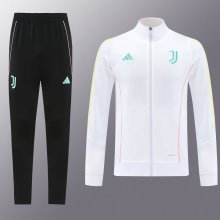 25/26  Juventus White Jacket Tracksuit 1:1 Quality