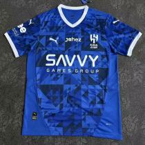 24/25 Al Hilal SFC Home Blue Fans  1:1 Quality Soccer Jersey