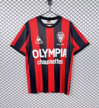 1977/1978 Nice Home Fans Retro  1:1 Quality Soccer Jersey