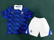 26/27（2026） France Home  Kids 1:1 Quality Soccer Jersey