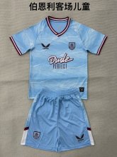 25/26  Burnley Away Kids Kits 1:1 Quality Soccer Jersey