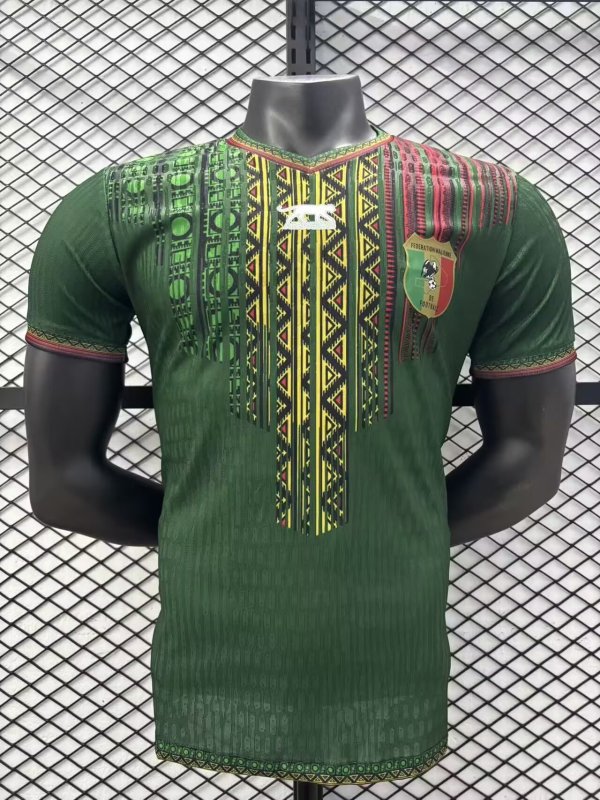 25/26  Mali Green Player 1:1 Quality Soccer Jersey