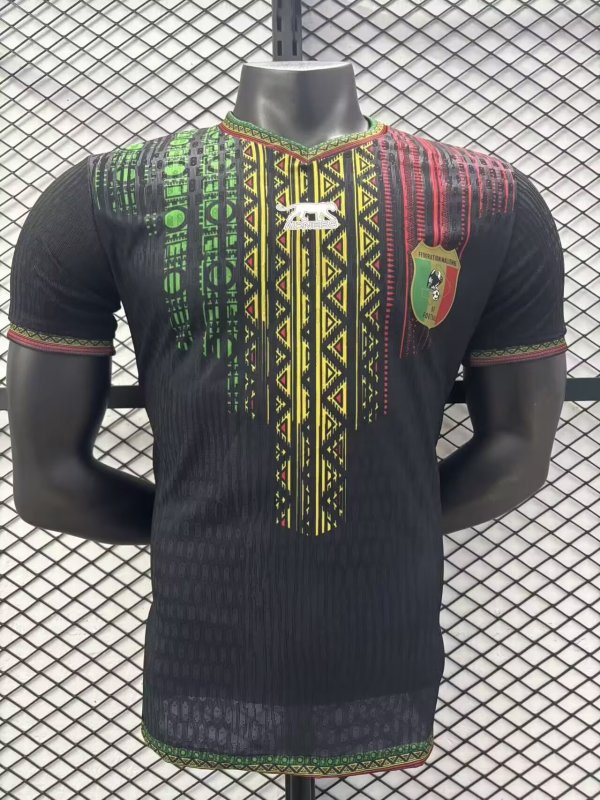 25/26 Mali Black Player 1:1 Quality Soccer Jersey